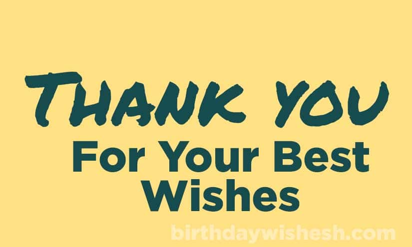 100+ Thank You Message For Birthday Wishes